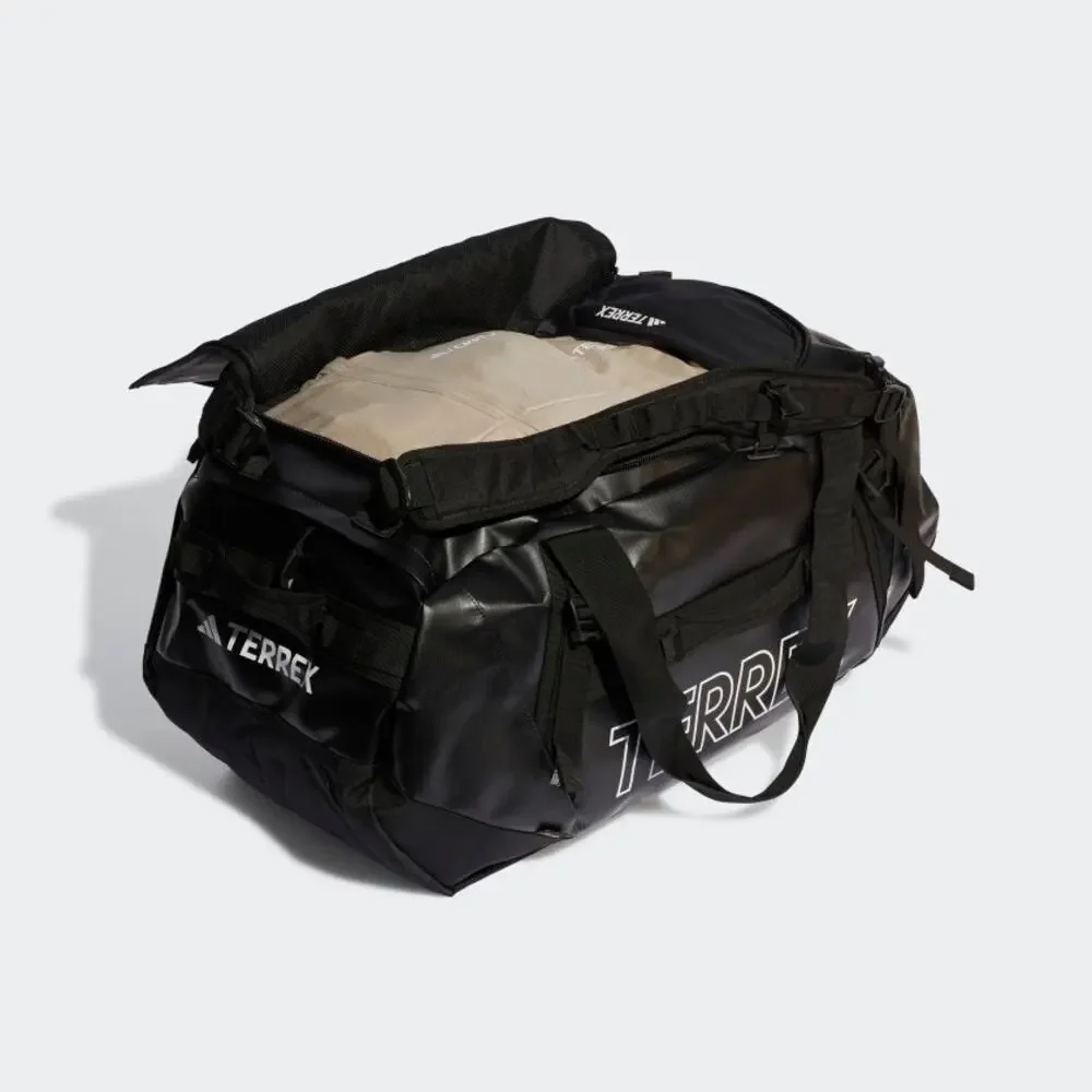 adidas Terrex backpack Duffel Bag Black Adjustable Strap 100L IC5652